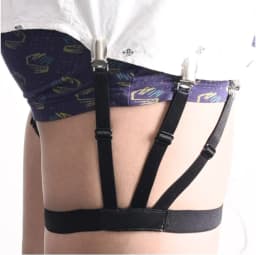 Adjustable Shirt Holder Stays Elastic Men Suspenders Gentleman Leg Braces Business Tirantes Uniform Suspender Shirt Stay Present
