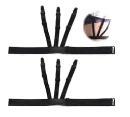 Adjustable Shirt Holder Stays Elastic Men Suspenders Gentleman Leg Braces Business Tirantes Uniform Suspender Shirt Stay Present