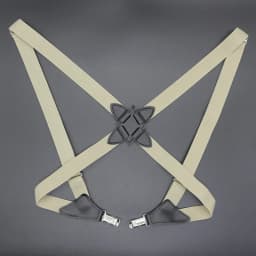Fashion Vintage Suspenders for Adult Women Men 2.5cm Wide Cross-Over Back 2 Side Clips Adjustable Elastic Trouser Brace Straps