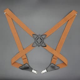 Fashion Vintage Suspenders for Adult Women Men 2.5cm Wide Cross-Over Back 2 Side Clips Adjustable Elastic Trouser Brace Straps