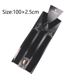 26 Color New Unisex Elastic Suspenders Y-Back Braces Men Gift Gentleman Adjustable Straps for Wedding Suit Party Daily Accessory