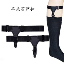 New 1pcs Women Sexy Punk Goth PU Leather Elastic Garter Leg Thigh Ring Clothing Accessory Leg Suspender Sexy Stockings Garters