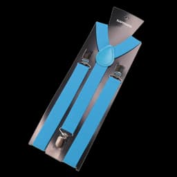 Unisex Elastic Leather Suspenders Braces Men Women Gift Black Blue Red Adjustable Straps for Wedding Suit Skirt Accessories