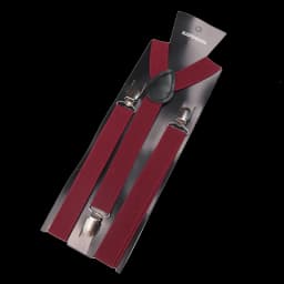 Unisex Elastic Leather Suspenders Braces Men Women Gift Black Blue Red Adjustable Straps for Wedding Suit Skirt Accessories