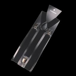 Unisex Elastic Leather Suspenders Braces Men Women Gift Black Blue Red Adjustable Straps for Wedding Suit Skirt Accessories