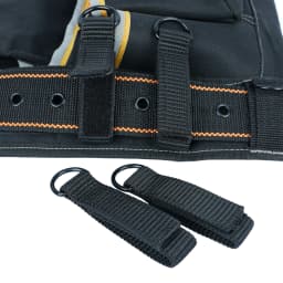 KUNN Tool Belt Suspenders Padded Carpenter Construction Electrician Work Suspender with Attachment Loops for Men