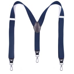 Heavy Duty Suspenders with Swivel Hooks for Men Work Jeans Y Back Big and Tall Adjustable Elastic Trouser Braces Belt Loop Strap