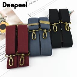1Pc 3.5*120cm Adults Men's Suspenders 3 Clips Hook Buckle Man Harness Braces Elastic Strap Jockstrap Suspender Pants Accessories