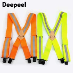 1Pc 5*120cm Men's Adult X-type 4 Clips High Elastic Suspender Adjustable Heavy Duty Braces Belt Suspenders Male Jockstrap