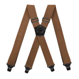 Heavy Duty Suspenders for Men Work Outdoor 3.8cm/1.5inch Y-back 3 Plastic Clips Adjustable Elastic Trouser Braces Strap Belt
