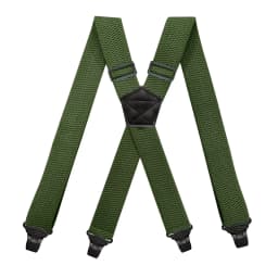 Heavy Duty Suspenders for Men Work Outdoor 3.8cm/1.5inch Y-back 3 Plastic Clips Adjustable Elastic Trouser Braces Strap Belt
