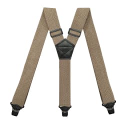 Heavy Duty Suspenders for Men Work Outdoor 3.8cm/1.5inch Y-back 3 Plastic Clips Adjustable Elastic Trouser Braces Strap Belt