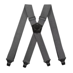 Heavy Duty Suspenders for Men Work Outdoor 3.8cm/1.5inch Y-back 3 Plastic Clips Adjustable Elastic Trouser Braces Strap Belt