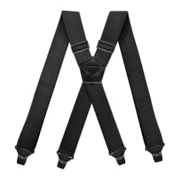 Heavy Duty Suspenders for Men Work Outdoor 3.8cm/1.5inch Y-back 3 Plastic Clips Adjustable Elastic Trouser Braces Strap Belt
