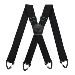 Heavy Duty Suspenders for Men Work Outdoor 3.8cm/1.5inch Y-back 3 Plastic Clips Adjustable Elastic Trouser Braces Strap Belt