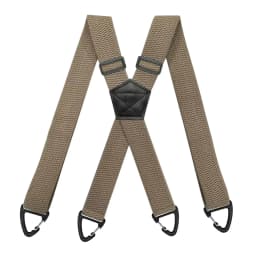 Heavy Duty Suspenders for Men Work Outdoor 3.8cm/1.5inch Y-back 3 Plastic Clips Adjustable Elastic Trouser Braces Strap Belt