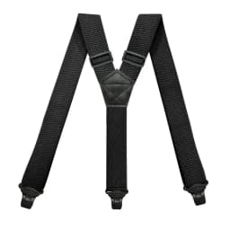 Heavy Duty Suspenders for Men Work Outdoor 3.8cm/1.5inch Y-back 3 Plastic Clips Adjustable Elastic Trouser Braces Strap Belt