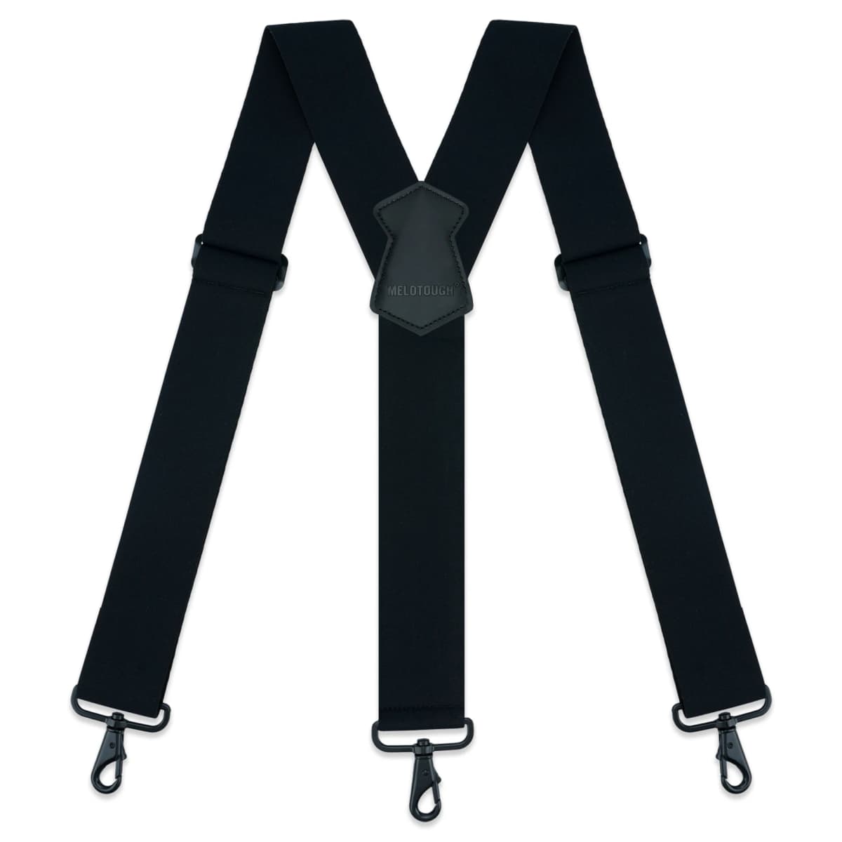 MELOTOUGH Suspenders for Men 2 Inch Wide Y Back Adjustable Elastic Big and Tall Suspenders with Swivel Hooks for Jeans
