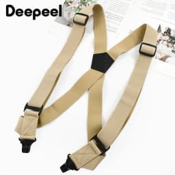 3.8*125cm Men's Suspender Y Style Trousers Braces for Belt Shirt Pants Elastic Adjustable Suspenders Wedding Accessories