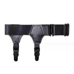 1PC Black Sock Garters For Women Girl JK Japanese Style Adjustable Elastic Non-Slip Sock Garter Holder Belt Leg Suspenders
