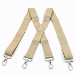 1Pc 3.5x120cm Men's Suspenders Adjustable Elastic Braces with Metal 4 Clips Snap Hooks for Pants Trouser Outfit Accessories
