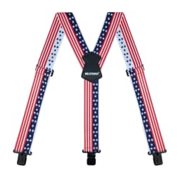 MELOTOUGH Men's Suspenders 2 Inch Wide Elastic Y Back Suspenders for Men Heavy Duty Suspender with Strong Clip for Pants