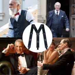 MELOTOUGH Men's Suspenders 2 Inch Wide Elastic Y Back Suspenders for Men Heavy Duty Suspender with Strong Clip for Pants