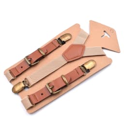 Suspenders for Boys Girls 2cm Y-back 3 Clips Adjustable Elastic Trouser Braces Suspenders Belt for Kids Fashion Accessories