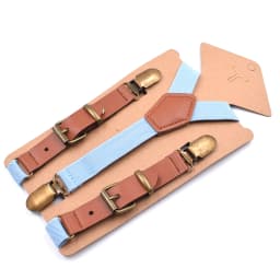 Suspenders for Boys Girls 2cm Y-back 3 Clips Adjustable Elastic Trouser Braces Suspenders Belt for Kids Fashion Accessories