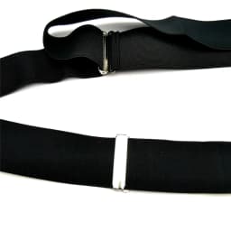 Large Strong Clips on Men Suspenders Unisex Braces 50mm Wide 5 Solid Color High Elastic Adjustable Suspender Belt for Heavy Work