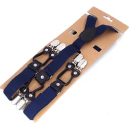 Fashion Suspenders 6 Clips Man's Braces Adjustable Elasticity Suspensorio Bretelles Hommes Y-Back Ligas Tirantes 2.5*120cm