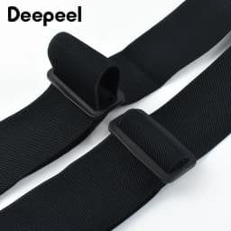 1Pc 5cm Wide Adult Men's Suspenders 4 Clip Hooks Elastic Straps Adjustable Men Braces Male Jockstrap Skirt Jeans Accessories