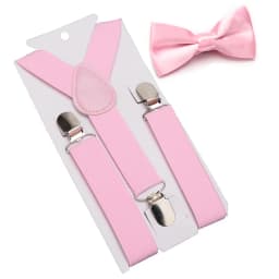 Suspenders Bowtie Set Kids Boy Girl Childrens Christmas Gift Designer Adjustable Y-Back Braces Wedding Clothing Accessories