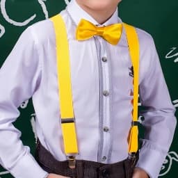 Suspenders Bowtie Set Kids Boy Girl Childrens Christmas Gift Designer Adjustable Y-Back Braces Wedding Clothing Accessories