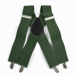 1Pc Deepeel Men's X-shaped Suspenders 5cm Wide Adult Elastic Braces 4 Clips Adjust Strap Suit Trousers Suspender Accessories