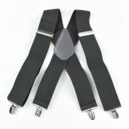 1Pc Deepeel Men's X-shaped Suspenders 5cm Wide Adult Elastic Braces 4 Clips Adjust Strap Suit Trousers Suspender Accessories
