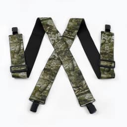 Deepeel 5*115cm Camouflage Men's Suspender 4 Clips X-Type High Elastic Adjustable Wide Suspenders Heavy Duty Trouser Pants Brace