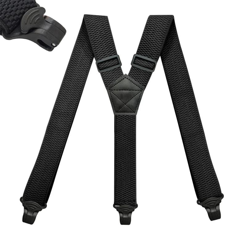 Adult Suspenders Man's Braces Elastic Suspensorio Bretelles Tirantes Goth Casual Trousers Ligas Rave Ski Harness Outdoor Straps