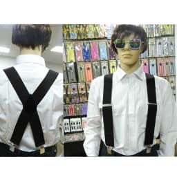 Men Braces Suspenders 5cm Back Heavy Duty Biker Snowboard Trousers Elastic 4 Clips -MX8 Mens Trouser Suspenders Braces Male