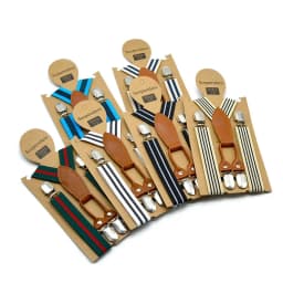 Fashion Suspenders for Kids Children Boys Girls Adjustable Elastic Trouser Braces Wedding School Costume Birthday Party Event