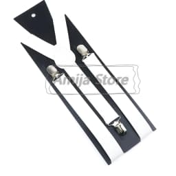 Colorful Elastic Leather Suspenders Men Kid Boys Straps Unsex Clip-on Buckle Wedding Adjustable Suspension For Shirt Accessories