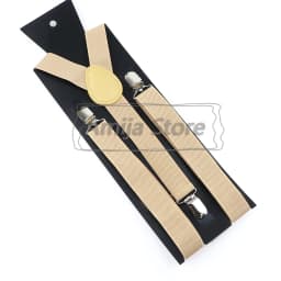 Colorful Elastic Leather Suspenders Men Kid Boys Straps Unsex Clip-on Buckle Wedding Adjustable Suspension For Shirt Accessories