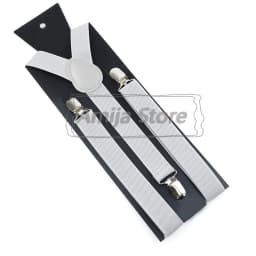 Colorful Elastic Leather Suspenders Men Kid Boys Straps Unsex Clip-on Buckle Wedding Adjustable Suspension For Shirt Accessories