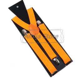 Colorful Elastic Leather Suspenders Men Kid Boys Straps Unsex Clip-on Buckle Wedding Adjustable Suspension For Shirt Accessories
