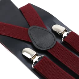 Colorful Elastic Leather Suspenders Men Kid Boys Straps Unsex Clip-on Buckle Wedding Adjustable Suspension For Shirt Accessories