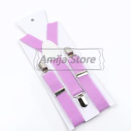 Colorful Elastic Leather Suspenders Men Kid Boys Straps Unsex Clip-on Buckle Wedding Adjustable Suspension For Shirt Accessories