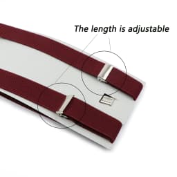 Colorful Elastic Leather Suspenders Men Kid Boys Straps Unsex Clip-on Buckle Wedding Adjustable Suspension For Shirt Accessories