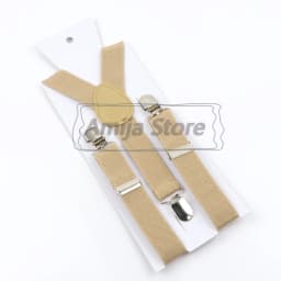 Colorful Elastic Leather Suspenders Men Kid Boys Straps Unsex Clip-on Buckle Wedding Adjustable Suspension For Shirt Accessories