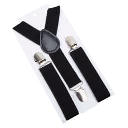 Solid Color Kids Suspenders with Fashion Children Boys Braces Girls Elastic Adjustable Suspenders Baby Wedding Ties Accessories