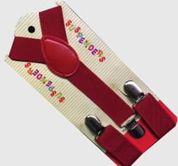 2021 New Fashion Black Plain Color Children /Kids Adjustable Clip-on Y-back Suspenders Braces For Boy and Girls For 1-8 Years